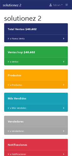 Home del sistema